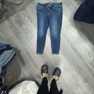 Torrid Dark Blue Skinny Jeans